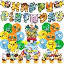 Pokémon Themed Birthday Party