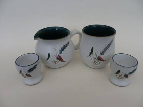 Denby greenwheat milk jug - greenwheat,