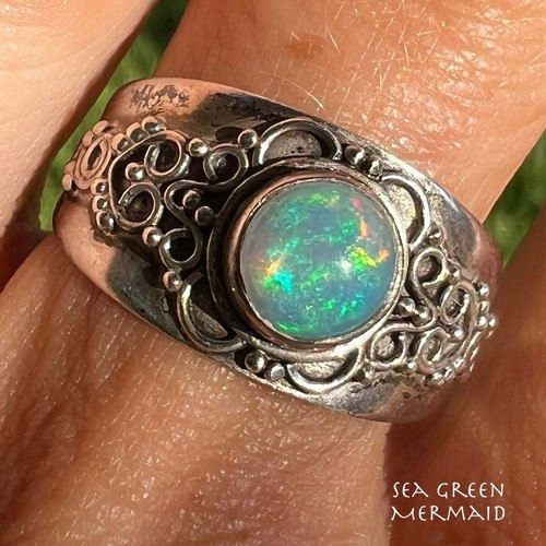 Australian jelly opal - opal, in