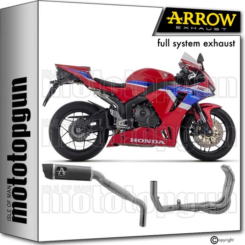 Full system exhaust - full, black