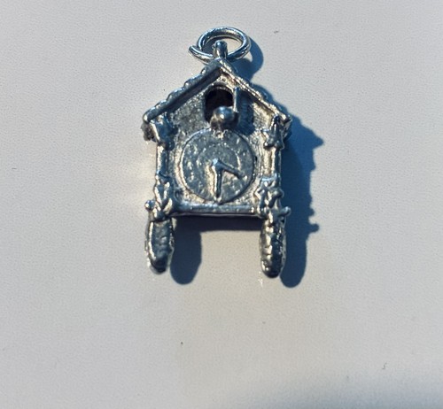 Vintage cuckoo clock charm - cuckoo,