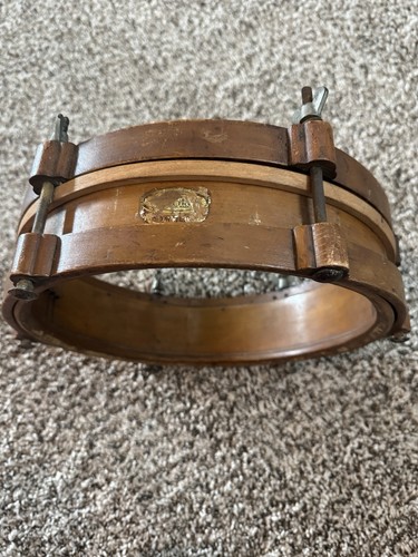 Antique vintage wood snare - wood,