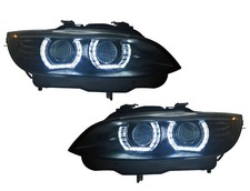 Black Angel Eye DRL Headlights