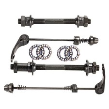 8PCS/Set Steel Bicycle Hub Bearings And Bike Axle Front Rear Quick ReleaseSkewer