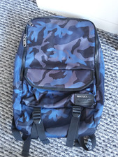 Diesel NVY camouflage backpack