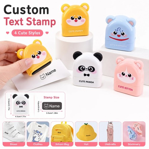 Personalized cute name stamp - cute,