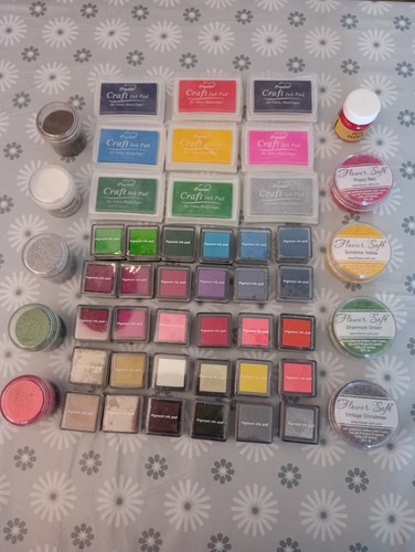 Crafting ink pads embossing - pads,