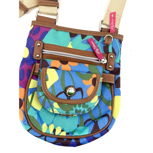 Lily bloom floral crossbody - floral,