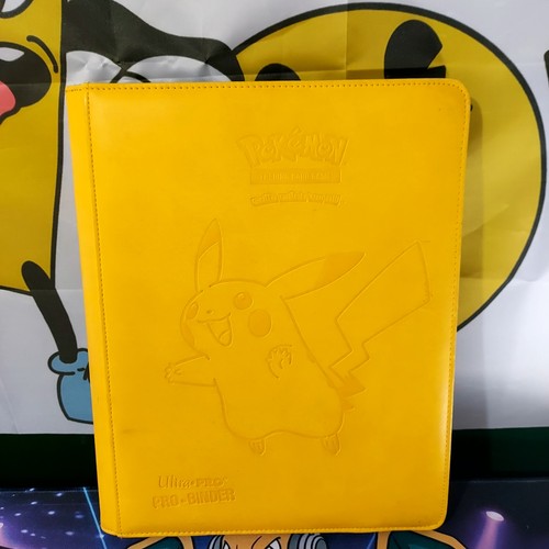 Pikachu promo binder ultra pro - ultra,