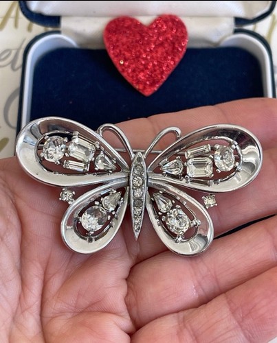 Trifari brooch butterfly