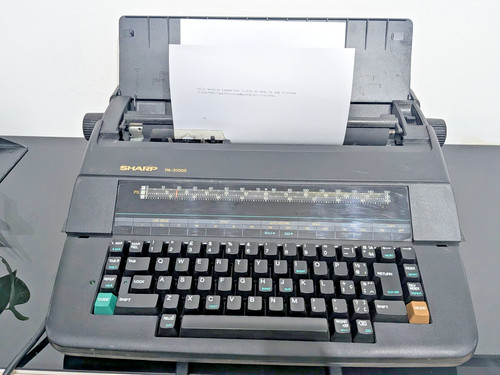 Sharp 3100s electronic - sharp,