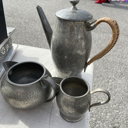 Sheffield pewter tea - pewter, set