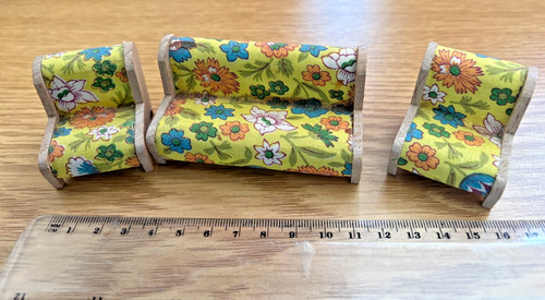 Doll house furniture vintage - doll,