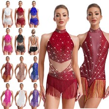 UK Women Shiny Rhinestone Mesh