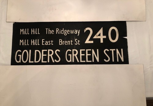 Routemaster bus blind - routemaster,