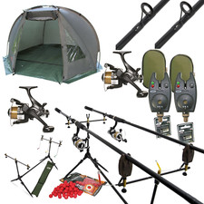 FULL CARP FISHING SET UP 2