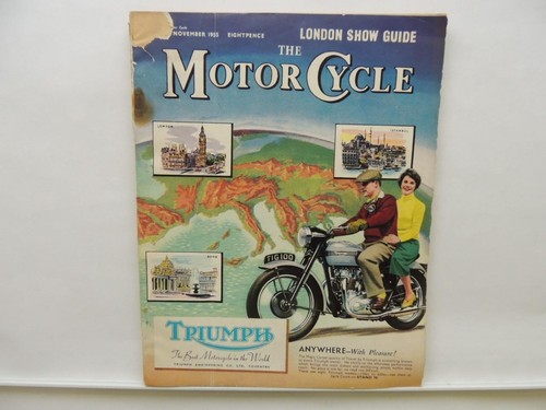 November 1955 motorcycle - 1955,