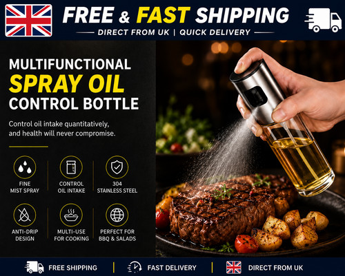 Glass oil sprayer bottle - oil,