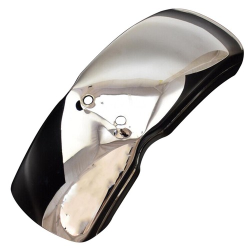 Chrome front fender - front, for