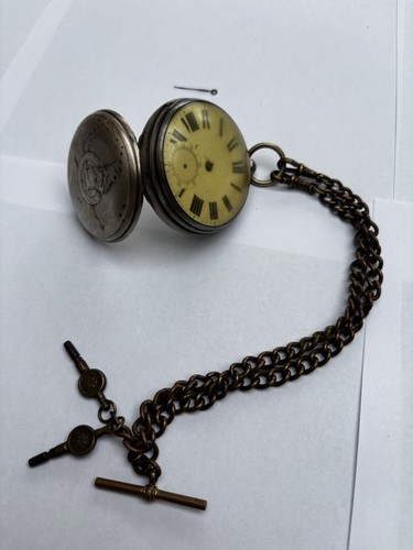 Antique fusee pocket watch - antique,