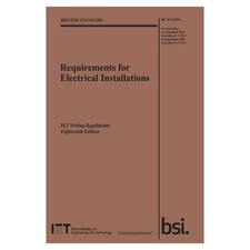 IET Wiring Regulations, 18th