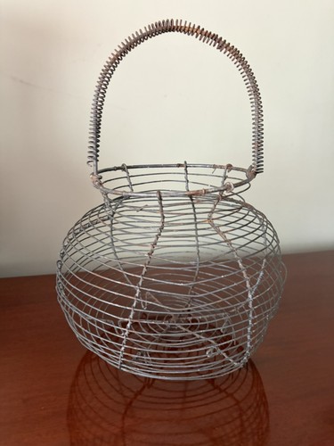 Vintage french farmhouse egg - vintage,
