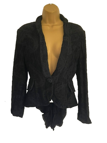 Black mariella burani tailcoat - burani,