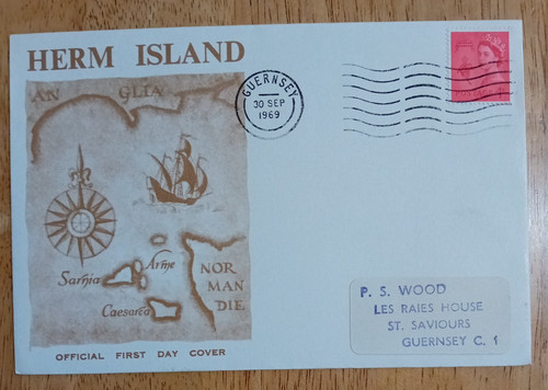Herm island 30th - island, 1969