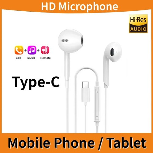 Usb wired headphones - usb-c,