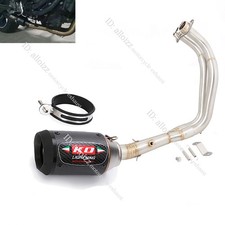 YZF R7 2021-2025 for Yamaha MT-07 Exhaust System Header Link Pipe Carbon Muffler