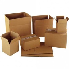 Brown postage boxes strong - brown,
