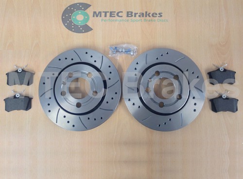 Mk4 golf drilled grooved rear - mk4,