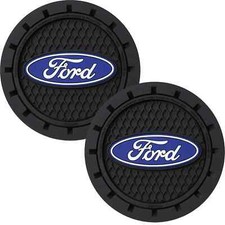 FORD LOGO Car Cup Holder Insert Coaster Non-slip Pad Mat Accessories