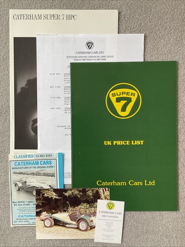 Caterham super seven price - caterham,