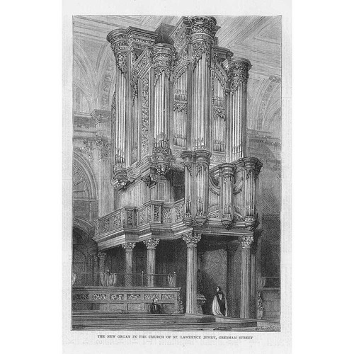 London new organ church - london,