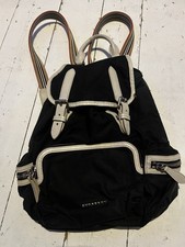 Burberry Rucksack Cloth Rucksack Bag , Strap Missing