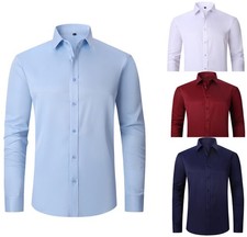 Men's Shirts Casual Slim Fit