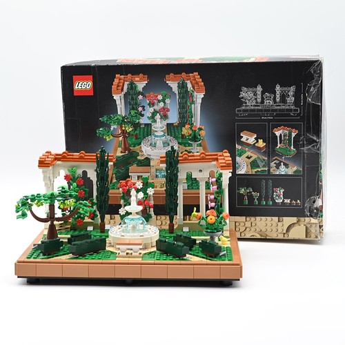 Lego icons fountain garden - fountain,