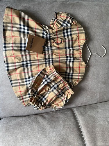 Burberry check print flared - burberry, check-print