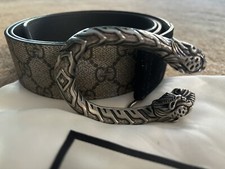 Ladies Gucci Dionysus supreme belt  Size 90 RRP £315 new UK12