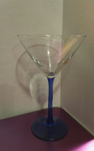 Martini glass cobalt - martini,