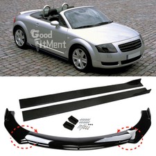 Glossy Black Front Bumper Lip