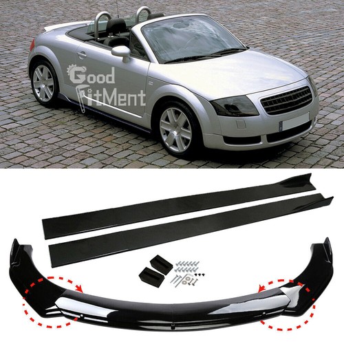 Glossy black front - front, lip