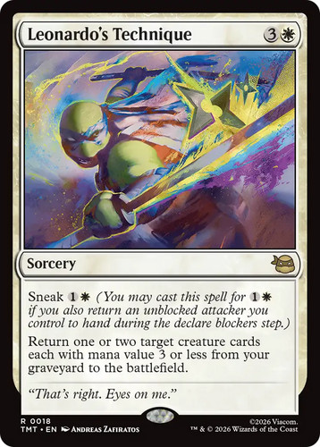 Leonardo technique mtg - technique,