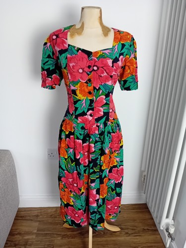 80s vintage floral - 80s,