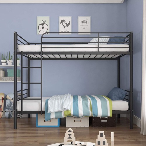 Metal bunk bed heavy duty - bunk, twin
