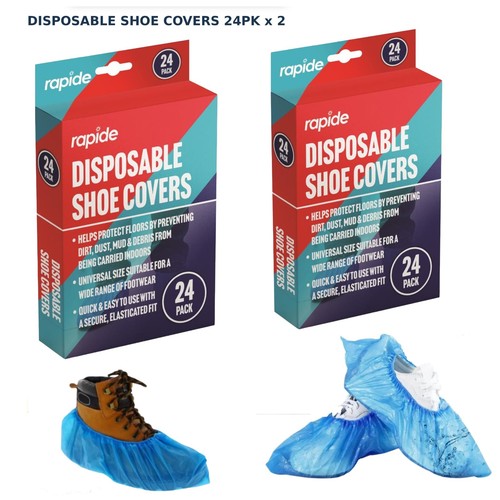 Disposable shoe cover blue - disposable,