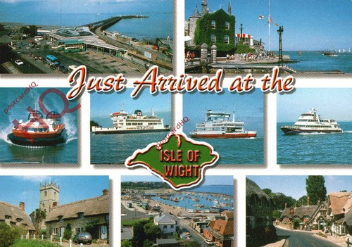 Picture postcard isle of - picture,