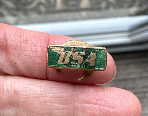 Vintage bsa motorcycles lapel - vintage,