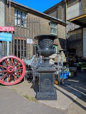 Victorian Large Cast Iron Urn